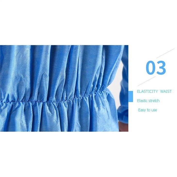 Customized  SMS Non-Woven Disposable Coverall 